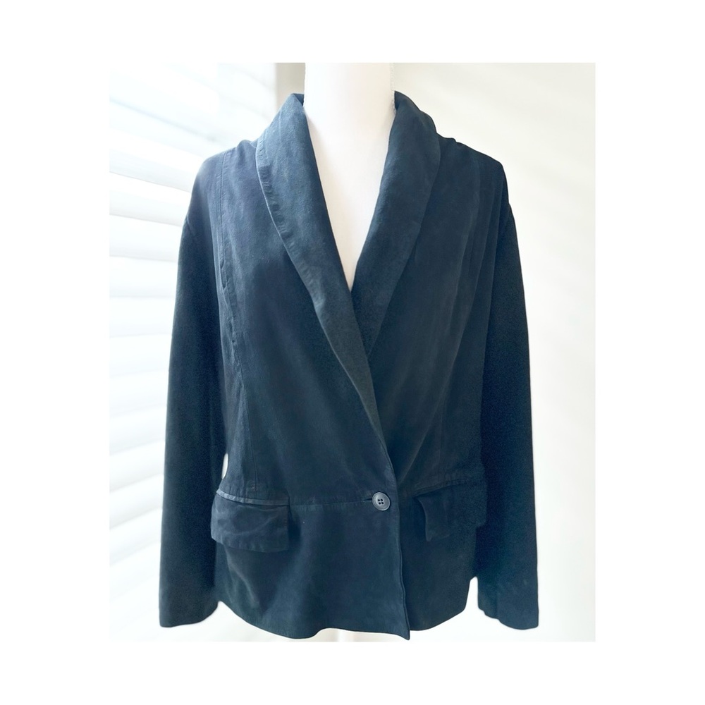 Leather Blazer